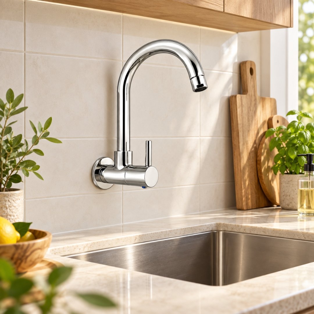 Jaquar JQ-FLP-CHR-5347PM, sink cock